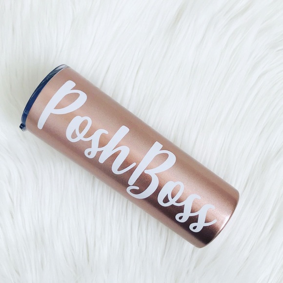 PoshBoss personalized tumbler - Picture 3 of 7